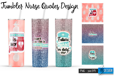 Nurse 20 Oz Tumbler Sublimation V4