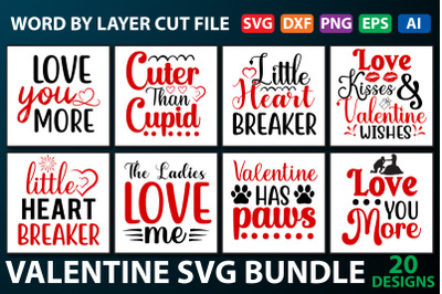 Valentine&#039;s Day SVG Bundle Cut Files,Love Svg Bundle, Valentine&#039;s Coup