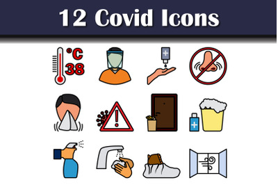 Covid Icon Set