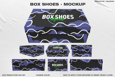 Box Shoes - Mockup