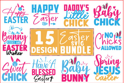 Easter SVG Design Bundle