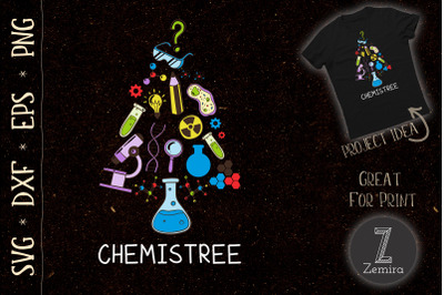 Oh Chemistree Funny Science Christmas