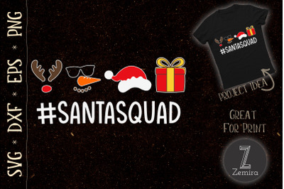 Santasquad funny Icon