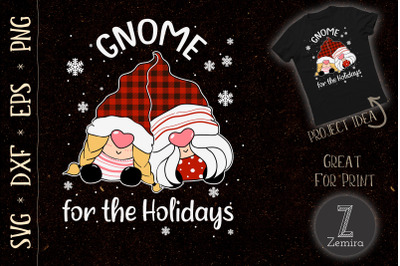 Buffalo Plaid Gnome for the Holidays