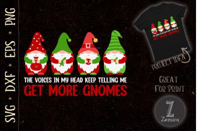 The Voices In My Head&2C; Get More Gnomes