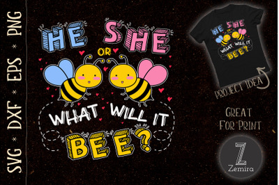 He Or She What Will It Bee Gender Reveal