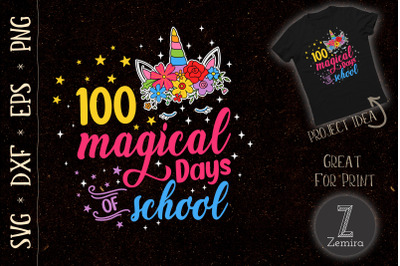 100 Magical Days of School Unicorn Kids