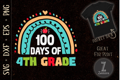 100th day Of School 4th grade Teacher