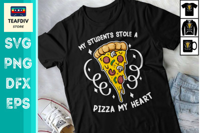 Students Stole Pizza My Heart Design