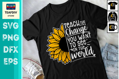 Teacher Sunflower Design