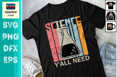 Y&amp;&23;039;all Need Science Chemistry Teacher