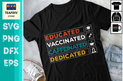 NURSE Educated Delicated Design