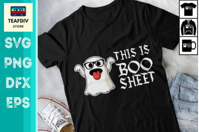 This is Boo Sheet Funny Design