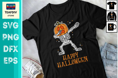 Dabbing Pumpkin, Dabbing Skeleton