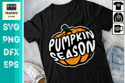 Pumpkin Season Halloween Design