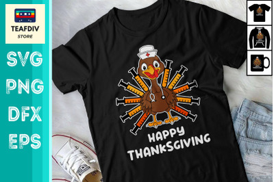 Thanksgiving Scrub Turkey Design