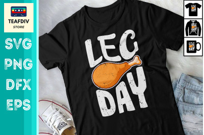 Funny Leg Day Thanksgiving Costume