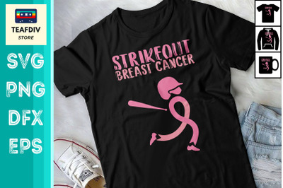 Baseball Strike Out Breast Cancer