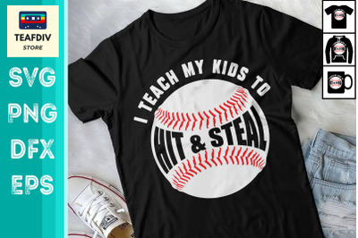 I Teach Kids to Hit and Steal Baseball