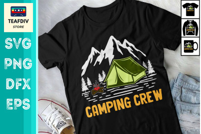 Camping Crew, Camping Lovers SVG