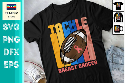 Football Tackle Breast Cancer Awareness