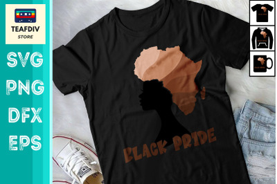 African Map Black Lives Matter Pride