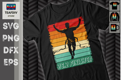 26.2 Marathon Finisher SVG