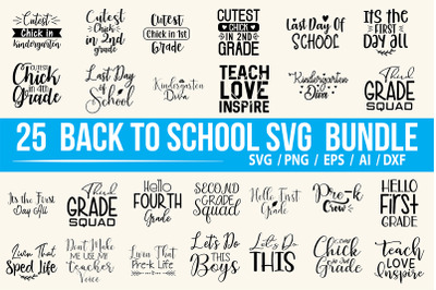 Back To School SVG Bundle