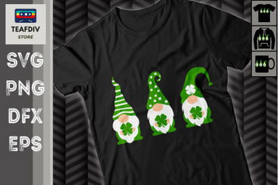 Gnomes St Patricks Day Green Irish Gnome