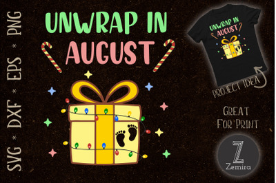 Unwrap in August Christmas Pregnancy