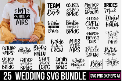 Wedding SVG Bundle