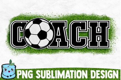 Soccer Coach Sublimation Design