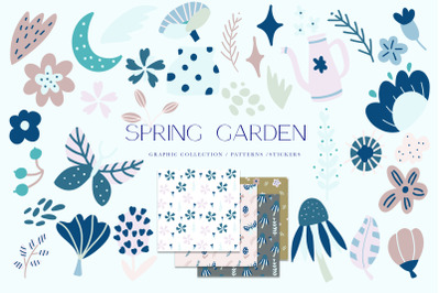 The Spring Garden graphic collection
