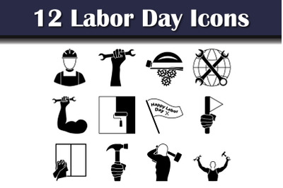 Labor Day Icon Set