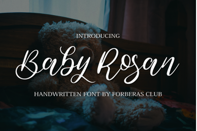 Baby Roshan | Handwritten Font