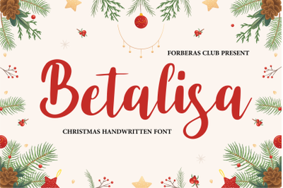 Betalisa | Handwritten Font