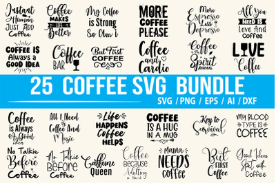 Coffee SVG Bundle