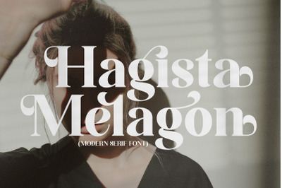 Hagista Melagon Typeface