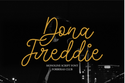 Dona Freddie | Handwritten Font