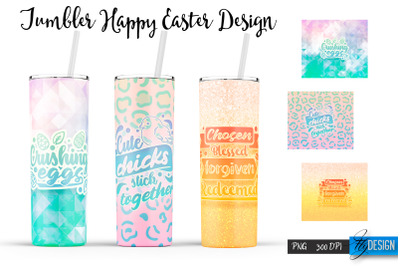 Funny Easter Sublimation |Bunny 20 Oz Tumbler | Egg Hunt PNG v.2