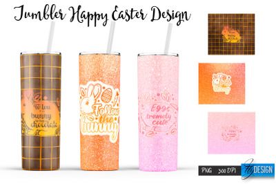 Funny Easter Sublimation |Bunny 20 Oz Tumbler | Egg Hunt PNG v.7