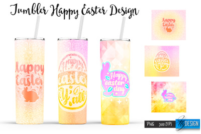 Funny Easter Sublimation |Bunny 20 Oz Tumbler | Egg Hunt PNG v.9