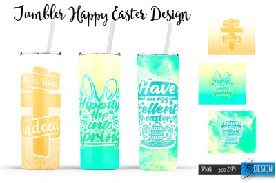 Funny Easter Sublimation |Bunny 20 Oz Tumbler | Egg Hunt PNG v.10