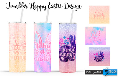 Funny Easter Sublimation |Bunny 20 Oz Tumbler | Egg Hunt PNG v.15