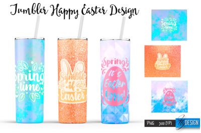 Funny Easter Sublimation |Bunny 20 Oz Tumbler | Egg Hunt PNG v.19