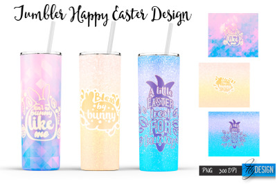 Funny Easter Sublimation |Bunny 20 Oz Tumbler | Egg Hunt PNG v.22