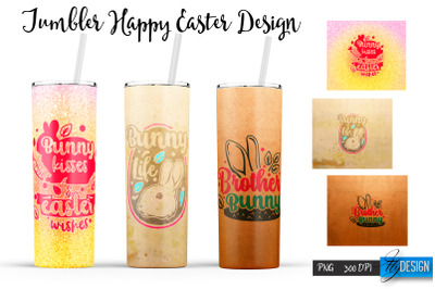 Funny Easter Sublimation |Bunny 20 Oz Tumbler | Egg Hunt PNG v.23