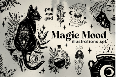 Magic Illustrations Clipart