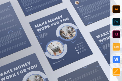 Investment Fund Flyer Template
