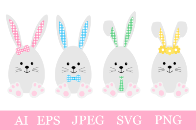 Easter Bunny sublimation. Easter Eggs SVG. Easter Bunny SVG